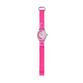 Tikkers Time Teacher Canvas Flower Watch TK0119