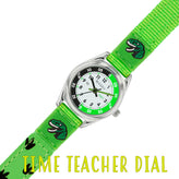 Tikkers Time Teacher Canvas Dinosaur Watch TK0149