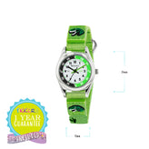 Tikkers Time Teacher Canvas Dinosaur Watch TK0149