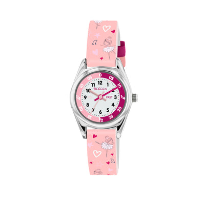 Tikkers Time Teacher Silicon Ballet Watch TK0205