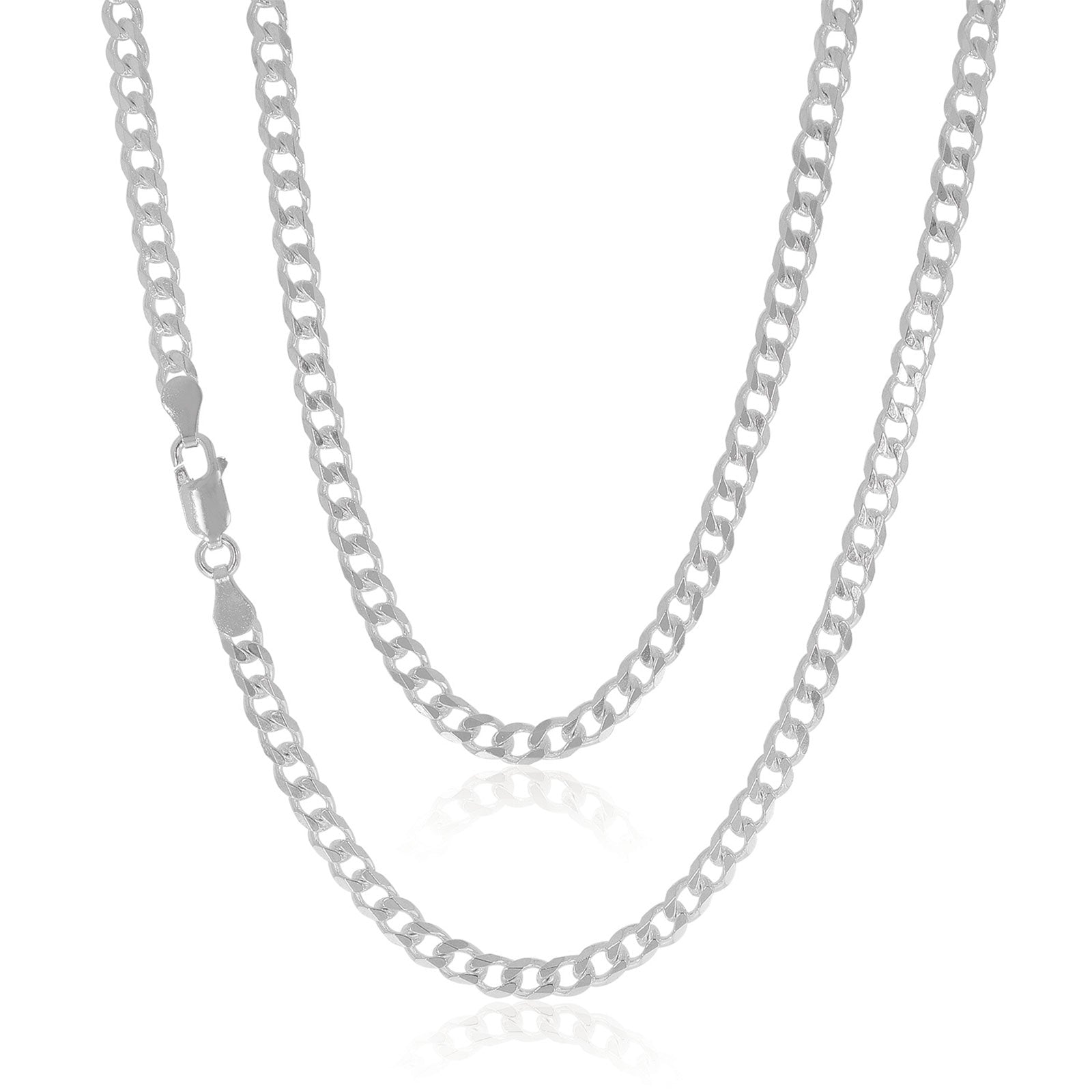 Sterling Silver 50cm Curb Chain