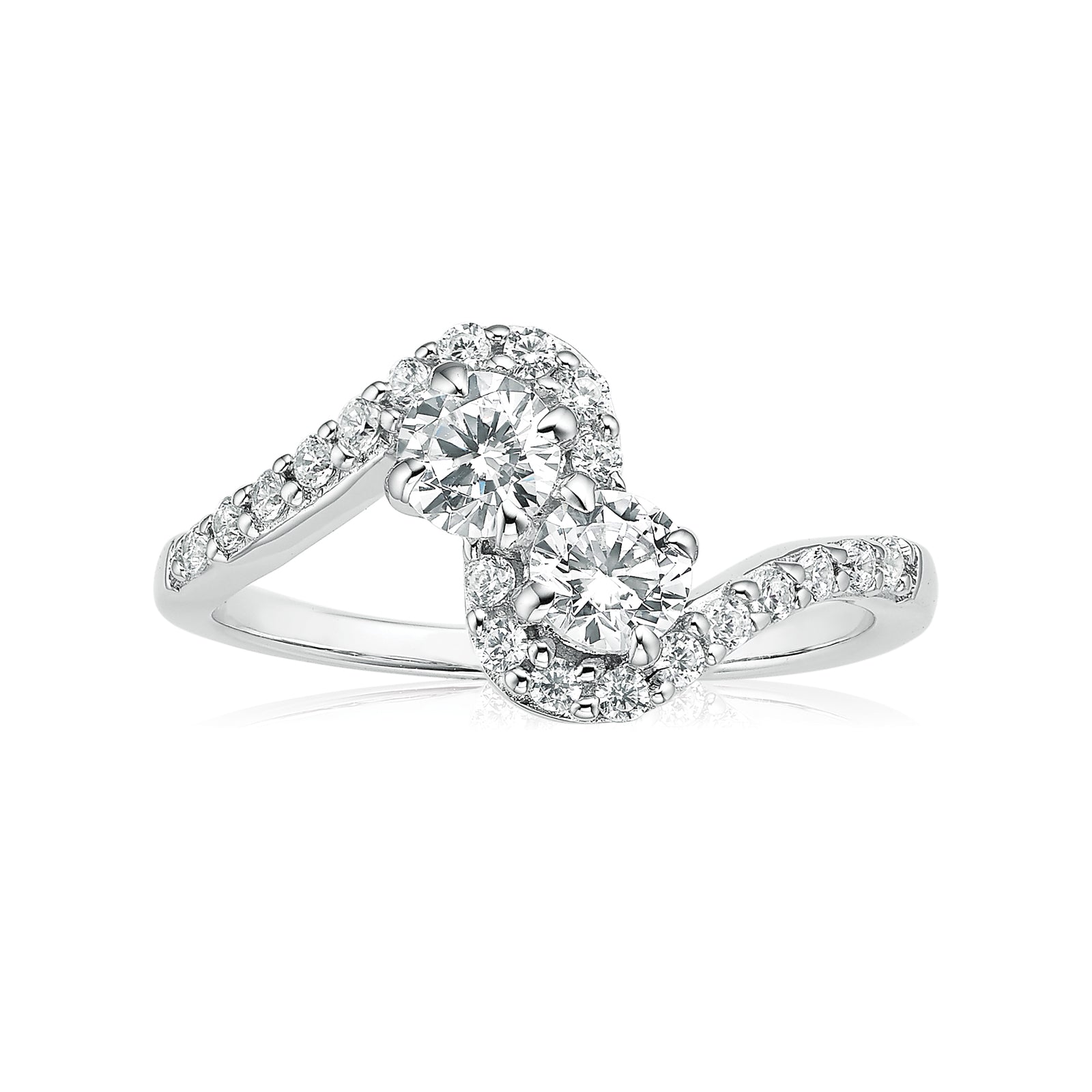 Sterling Silver Cubic Zirconia Ring