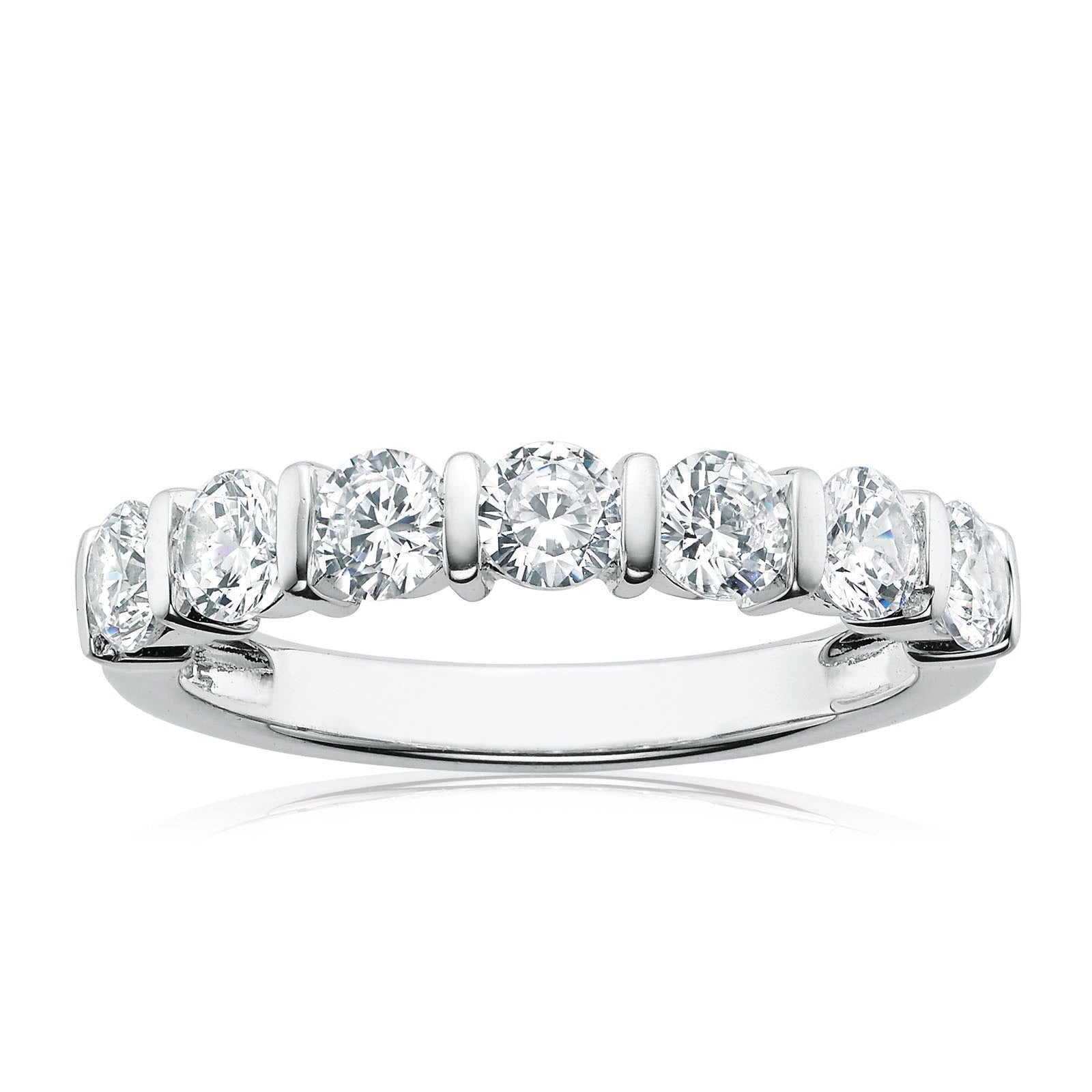 Sterling Silver Cubic Zirconia Ring