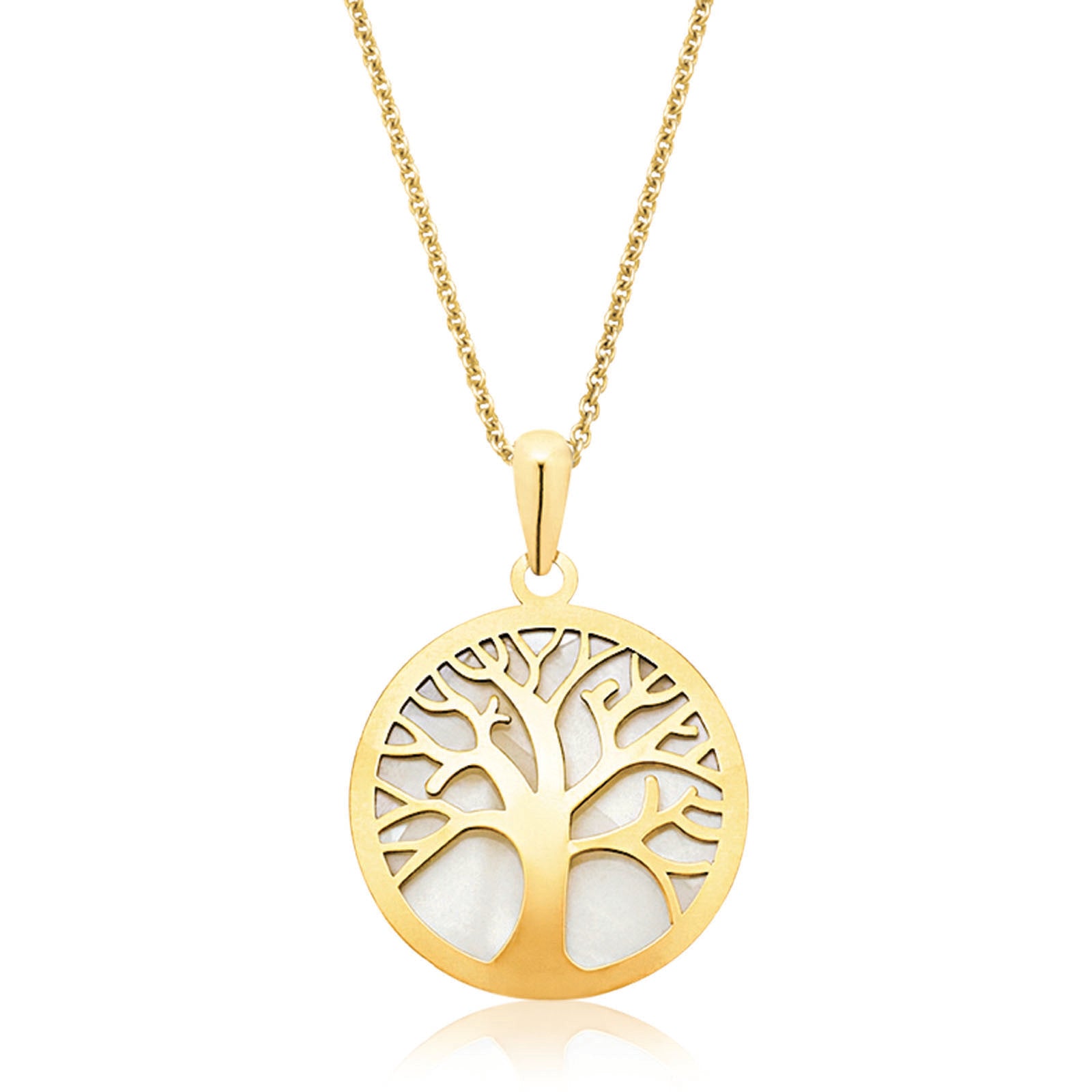 9ct Yellow Gold Tree of Life Pendant