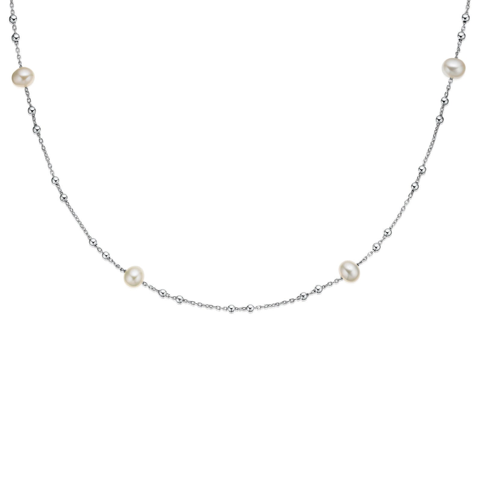 Sterling Silver Freshwater Pearl Necklace