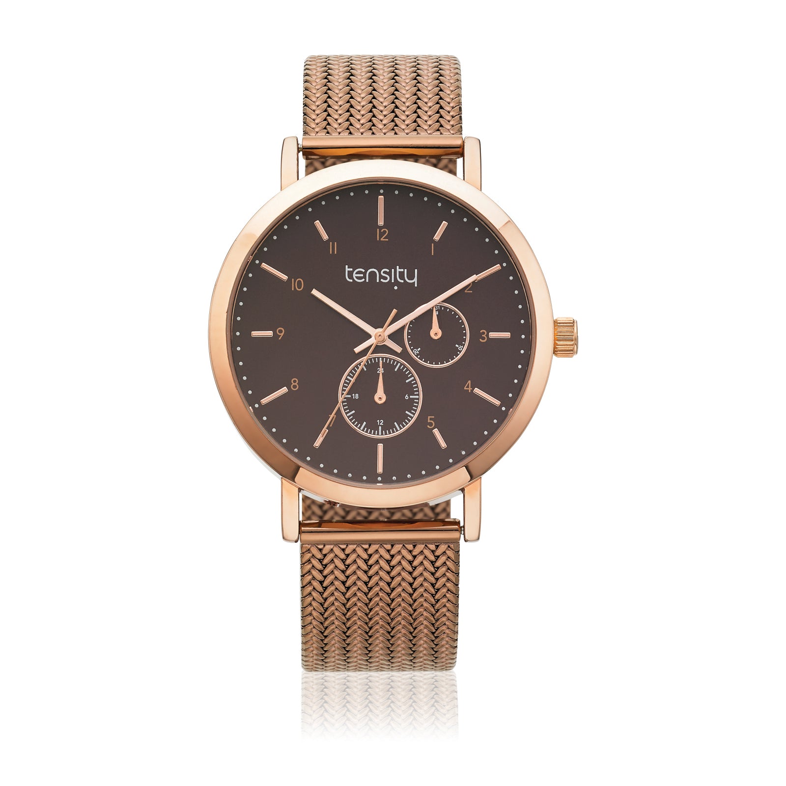 Tensity Brown Tone Watch 7427