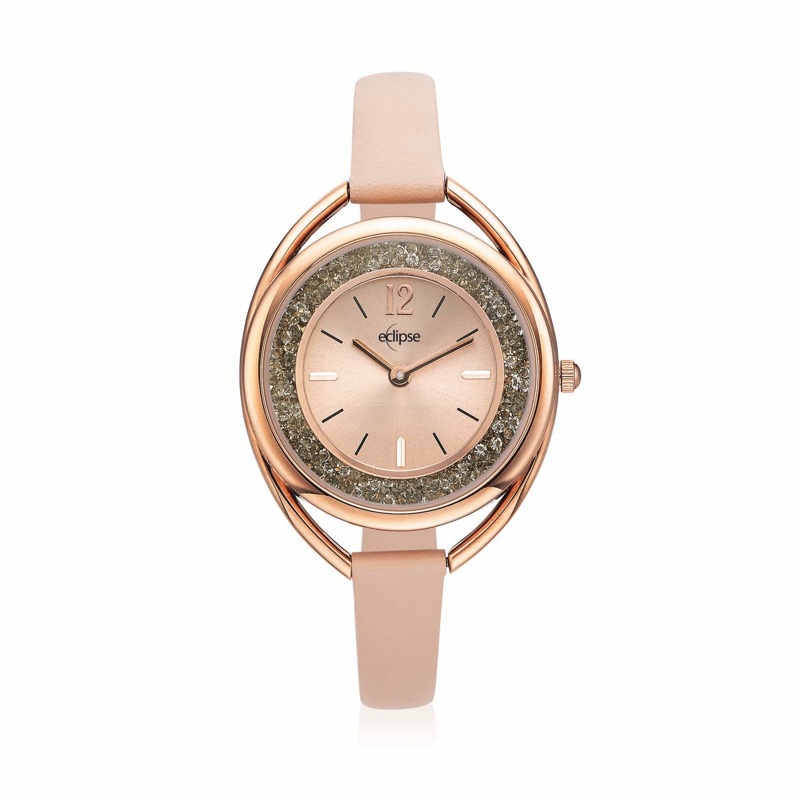 Eclipse Pink Crystal Watch 908561-V3