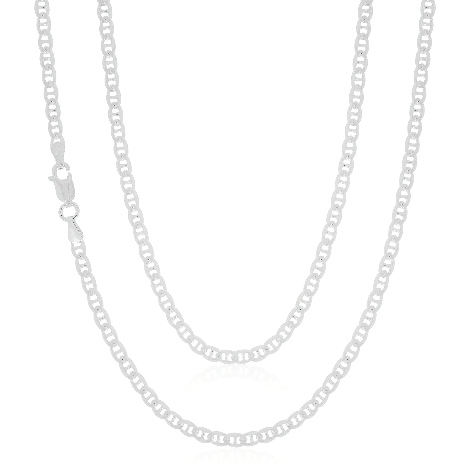 Sterling Silver 50cm Anchor Chain