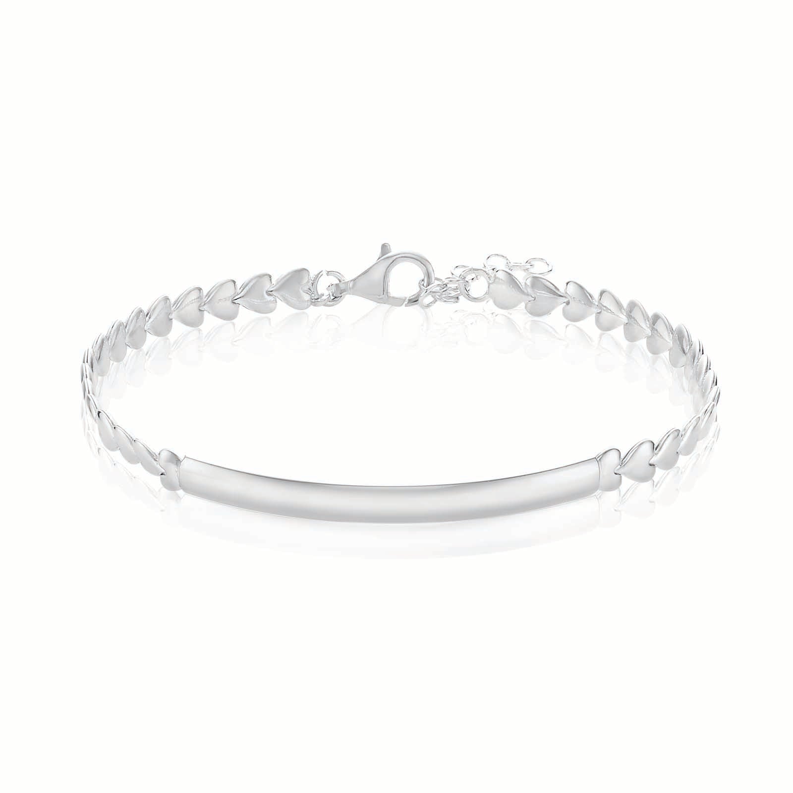 Sterling Silver 19cm ID Bracelet