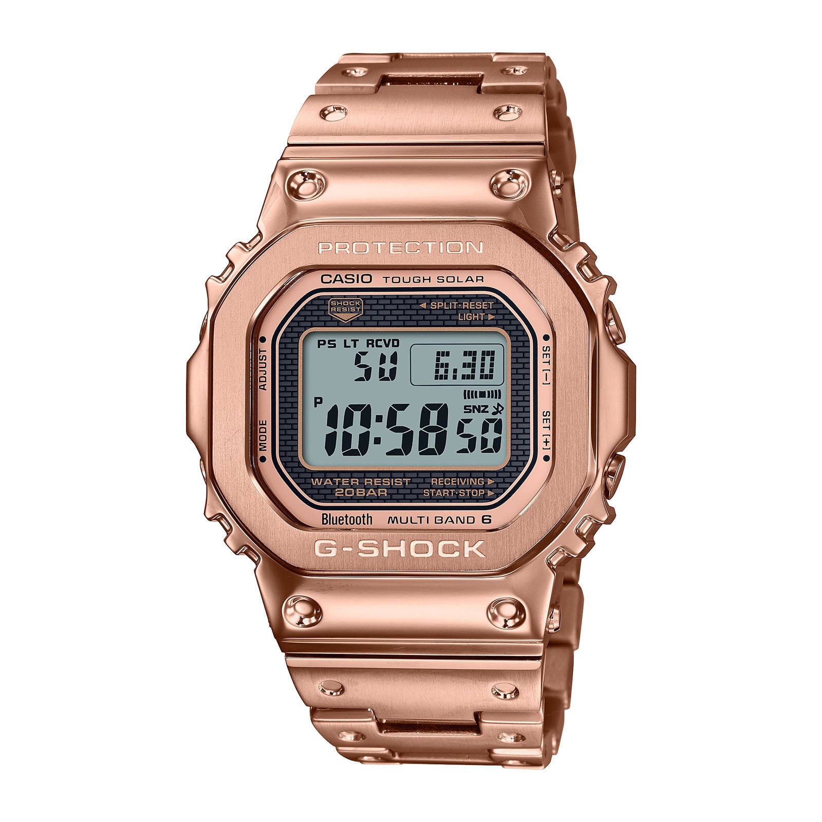 Casio G-Shock Rose Gold Heritage Watch GMWB5000GD-4D