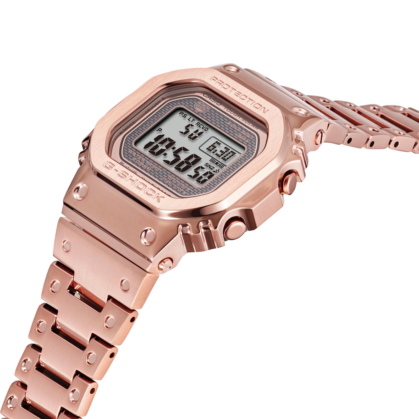 G shock 2024 rose gold watch