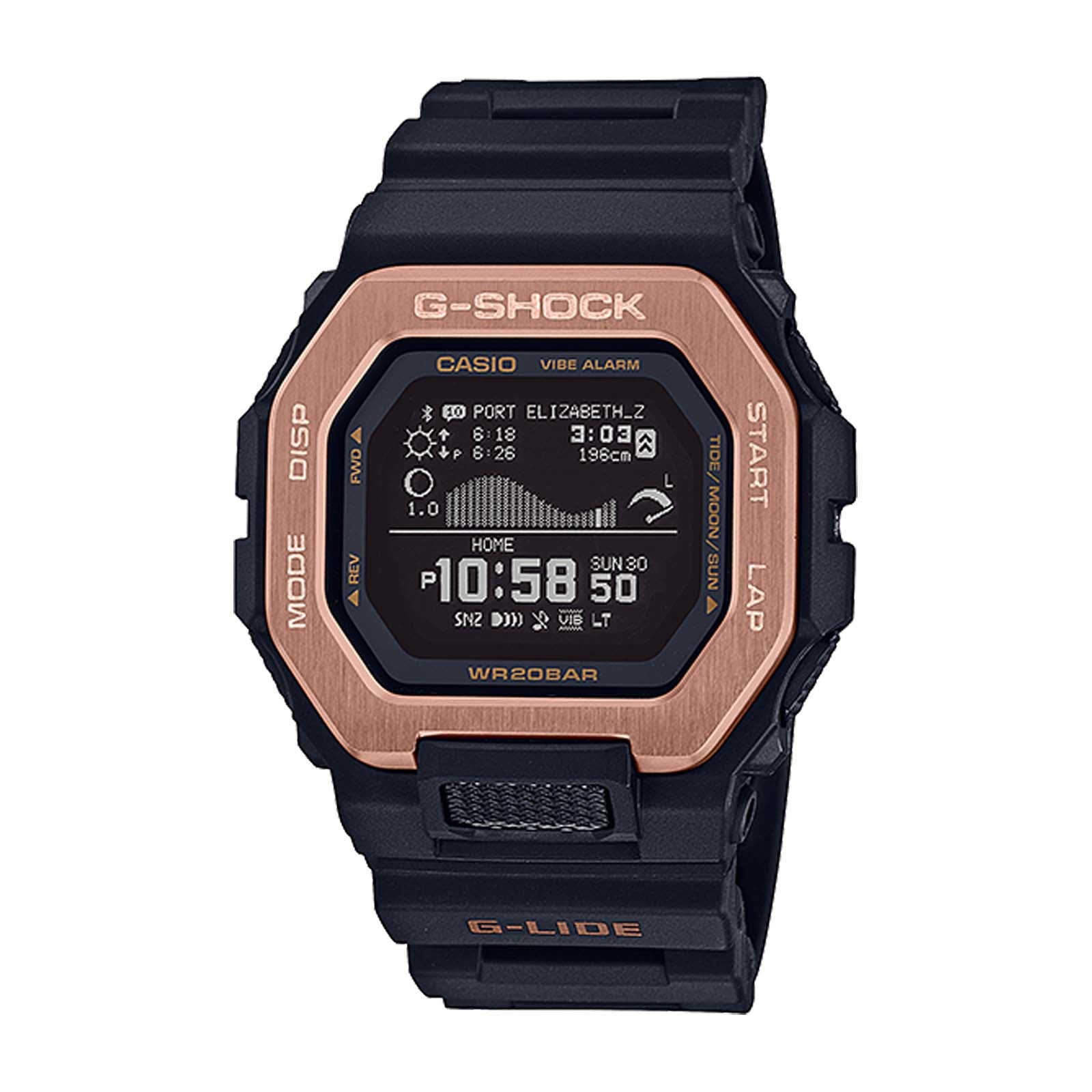 Casio G-Shock Black Resin Bluetooth Watch GBX100NS-4D