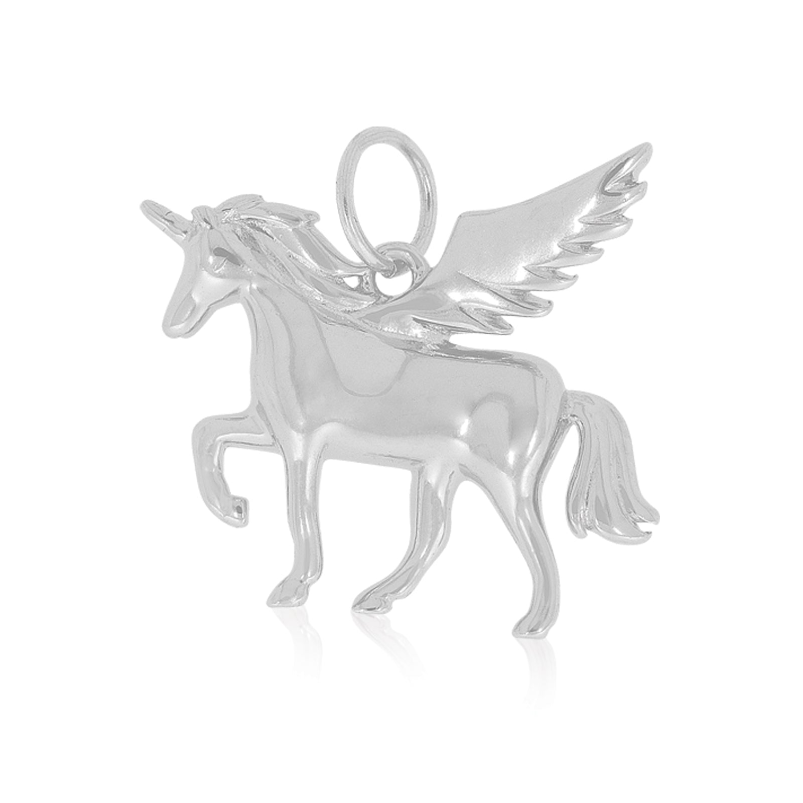 Sterling Silver Unicorn Pendant