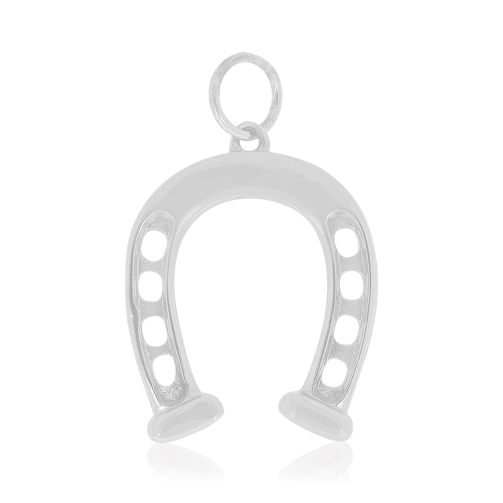 Sterling Silver Horseshoe Charm