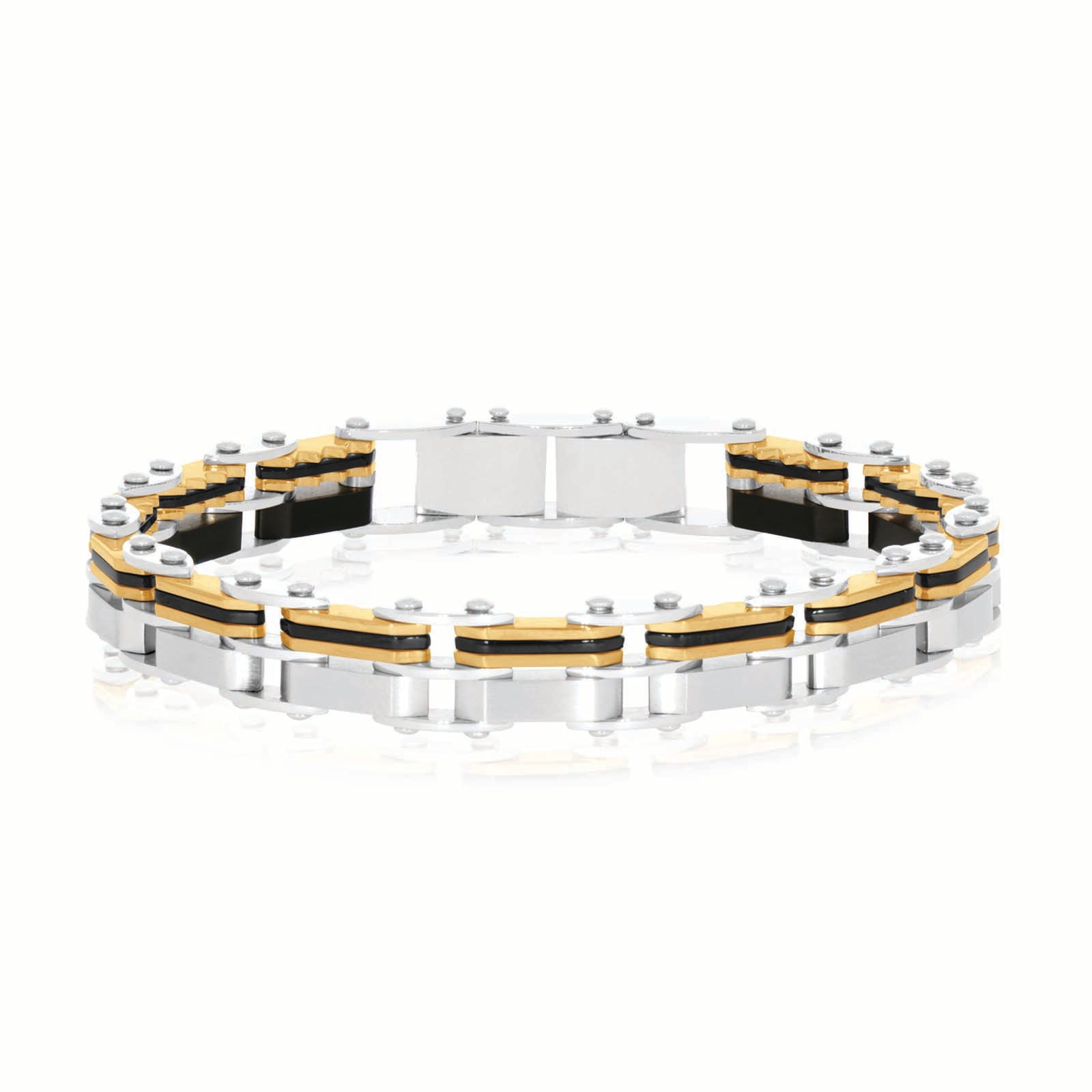 Tensity Stainless Steel 19-21 cm Reversable Bracelet