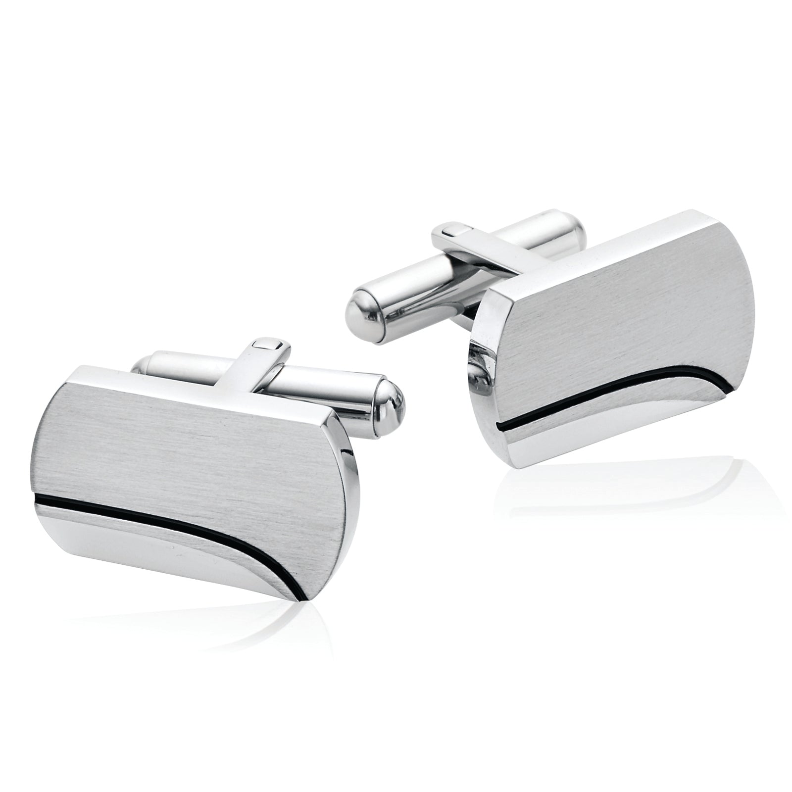 Tensity Stainless Steel Cufflinks