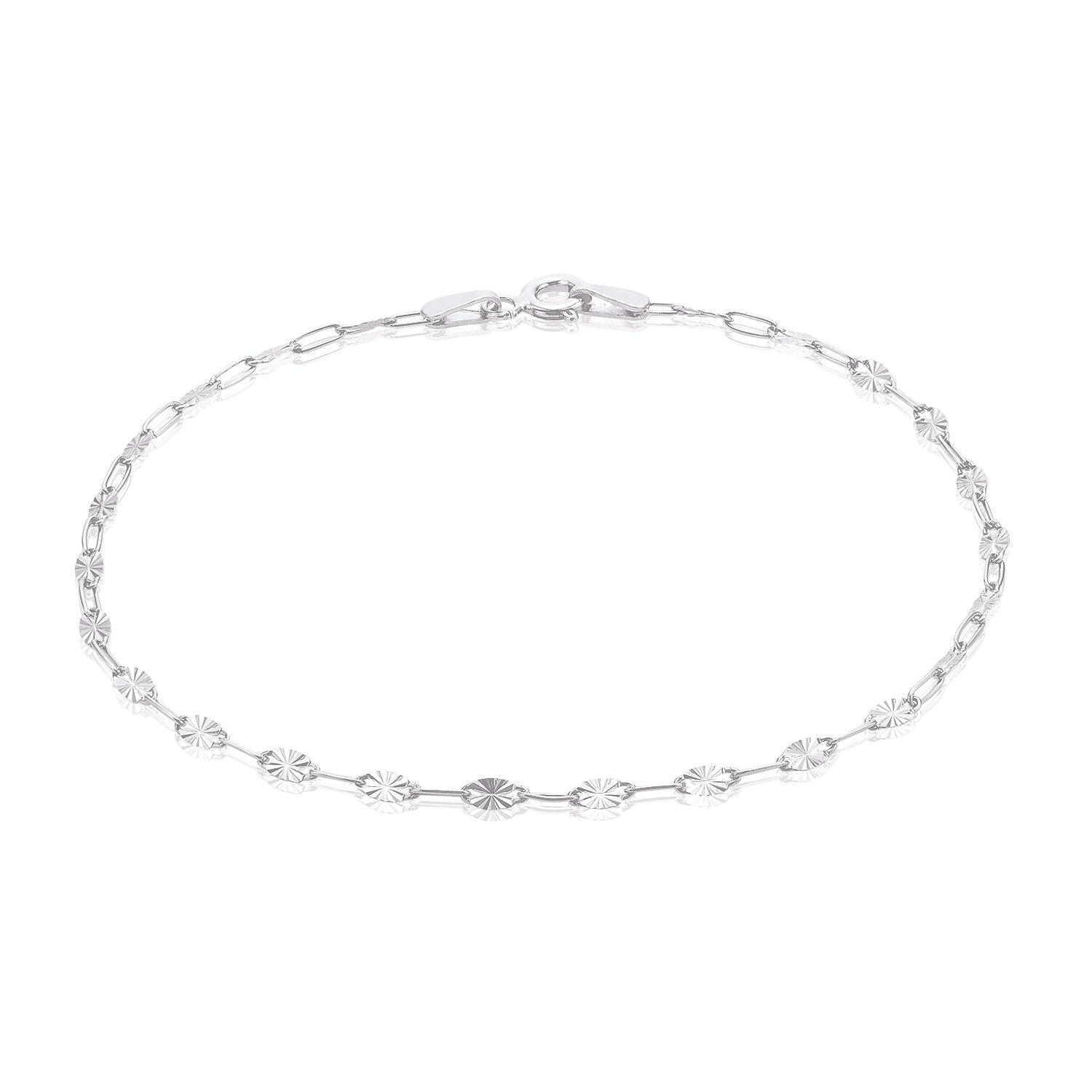 Sterling Silver 19cm Fancy Bracelet – Zamels