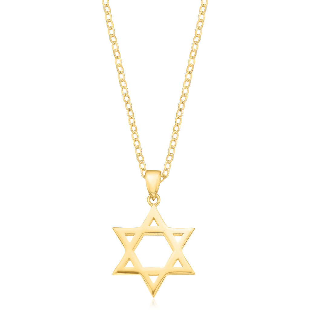 Gold Jewish Star Necklace – Phoenix Roze