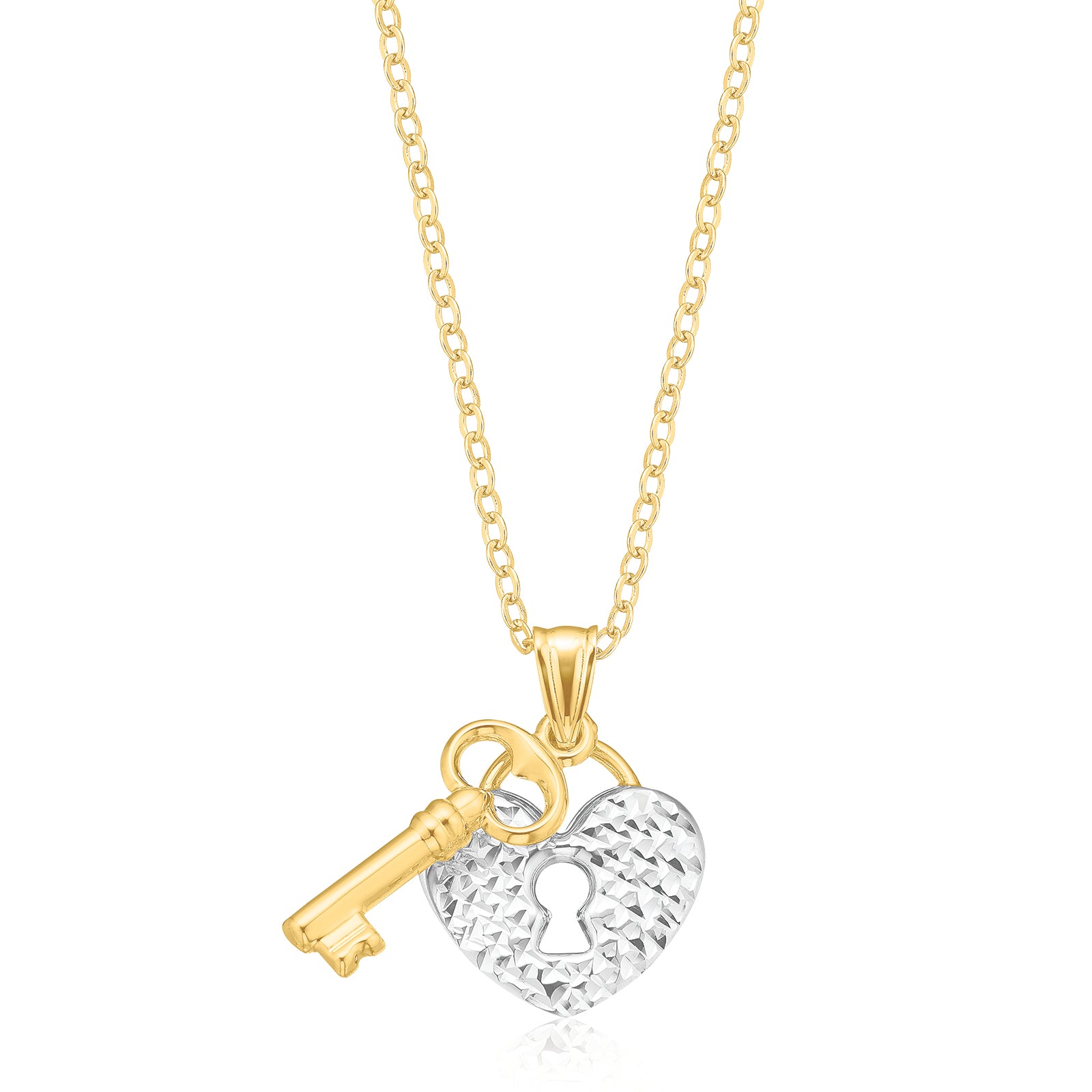 9ct Yellow Gold Key Locket – Zamels