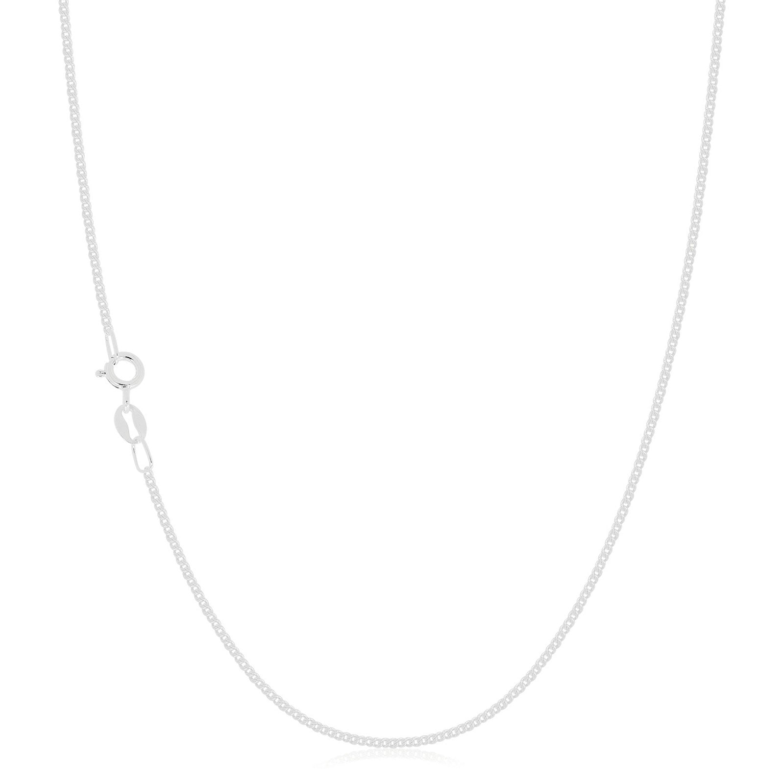 Sterling Silver 40cm Curb Chain