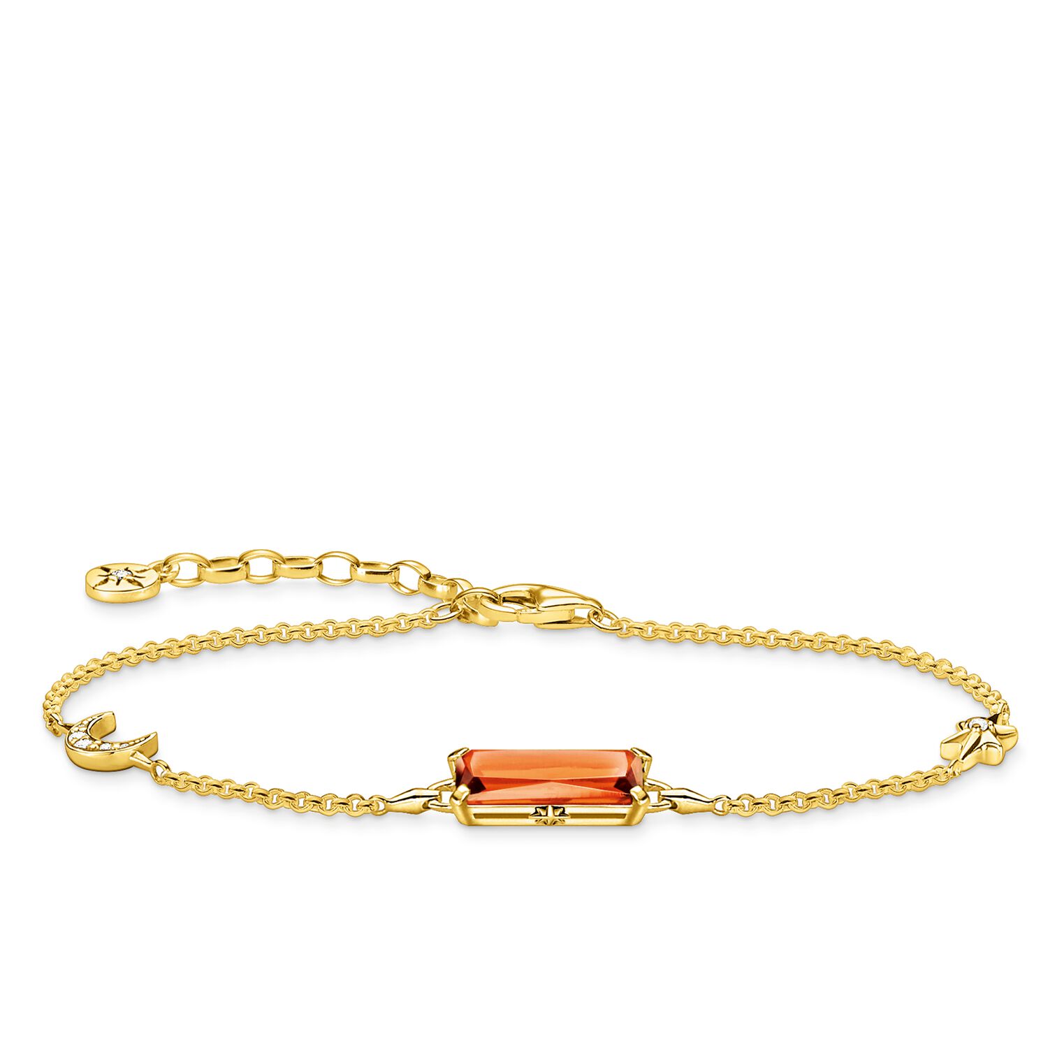 Thomas Sabo Bracelet Orange Stone