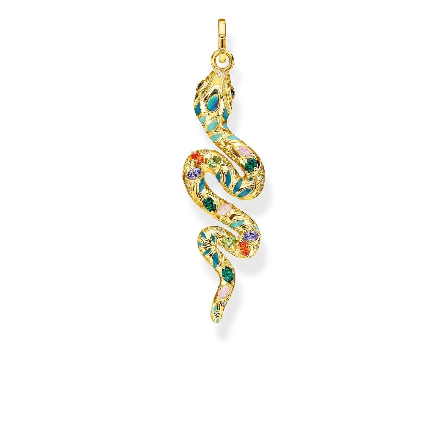 Thomas Sabo Pendant Bright Golden-coloured Snake